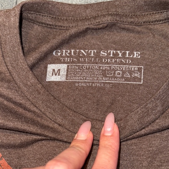Grunt Style -Women’s Brown Graphic T-Shirt size Medium - Picture 3 of 10